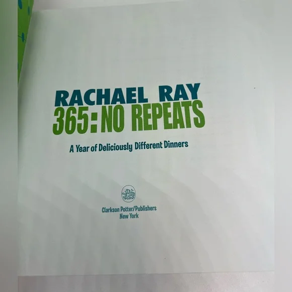 Rachael Ray 365: No Repeats 30 - Minute Meal Cookbook - Picture 5 of 9